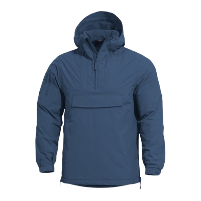 Windproof anorak with zipper