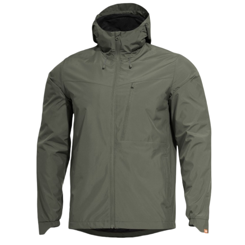 Lightweight jacket with outer shell